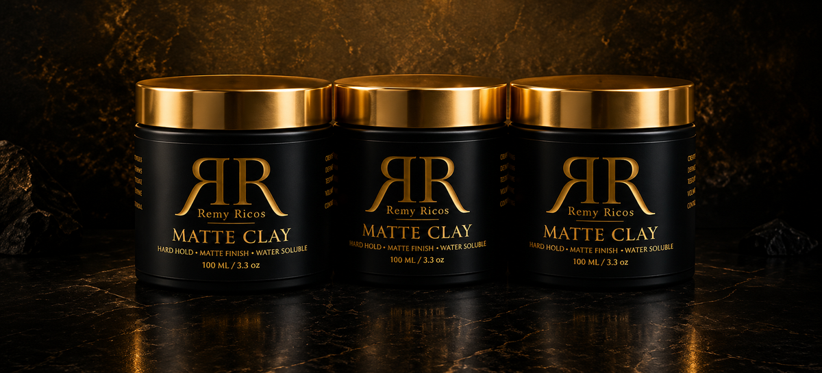 3 Jars of Matte Clay